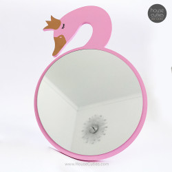 PINK FLAMINGO MIRROR