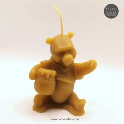Beeswax candle - Winnie the...